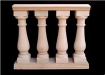Mint White Sandstone Blustrade and Railing