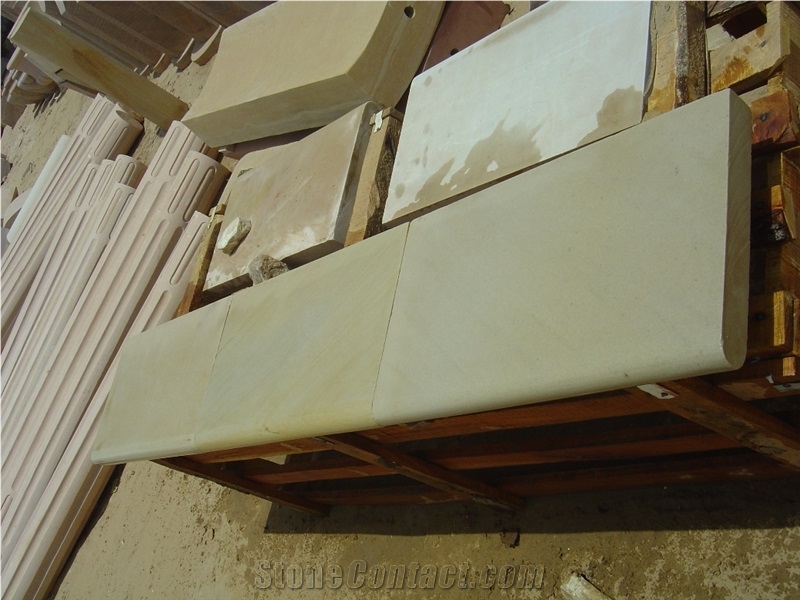 Mint Yellow Pool Coping Sandstone