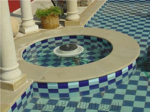 Mint Yellow Pool Coping Sandstone