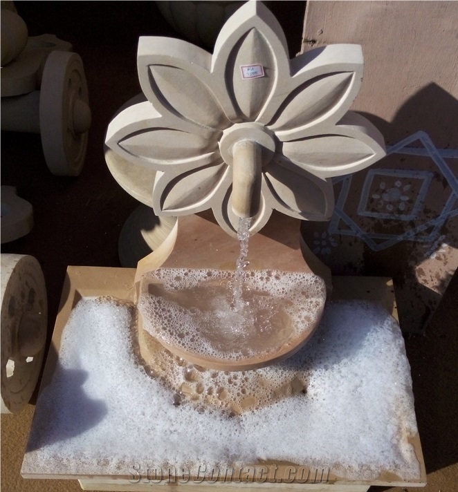 Rainbow Sandstone Garden Water Fountains