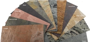 Slate Veneer, Grey Slate Cultured Stone, Ledge Stone, Wall Cladding
