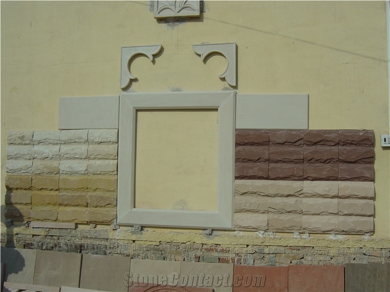 Yellow Buff Sandstone India Window Sils, Doors, Jali,