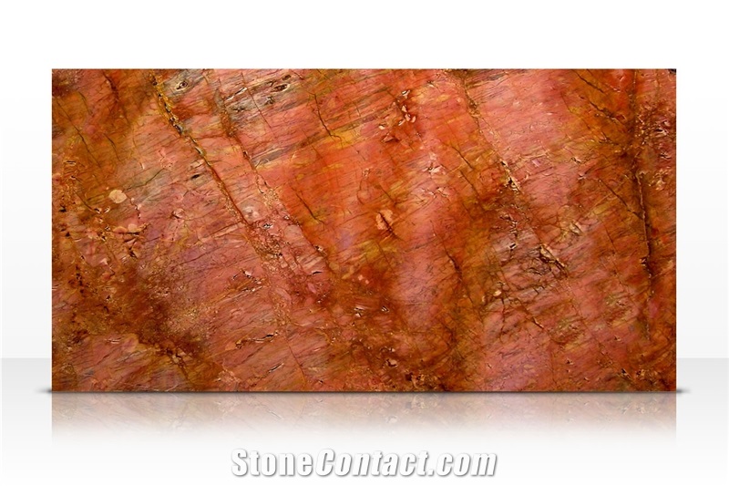 Red Damasco O Diaspro Marble
