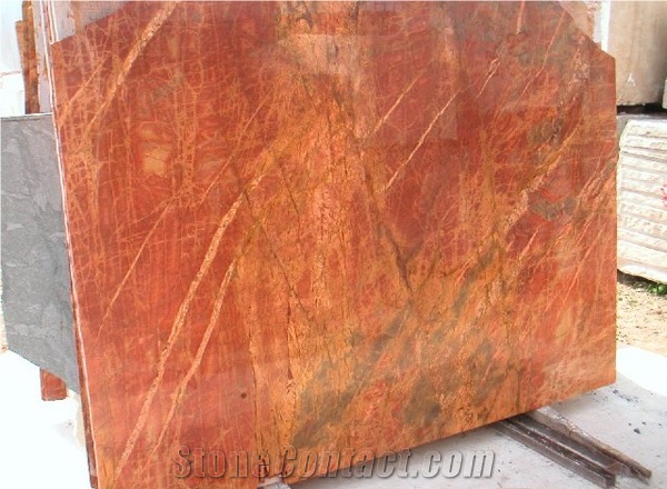 Red Damasco O Diaspro Marble