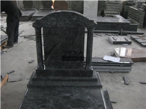 Bahama blue Granite Tombstone & orion Monument, Vizag blue Gravestone & india blue Column Headstone