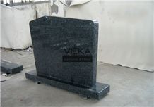 G654 Granite Tombstone & Monument,China Black Granite Gravestone & Headstone Sesame Black China impala Padang Black pingnan zhima hei china nero new impala dark grey Polished for Ireland and UK Market