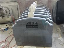 G654 Granite Tombstone & Monument,China Black Granite Gravestone & Headstone Sesame Black China impala Padang Black pingnan zhima hei china nero new impala dark grey Polished for Ireland and UK Market
