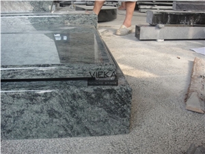 Olive Green Granite Tombstone & Monument,Memorials,Gravestone & Headstone
