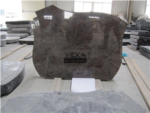 Paradiso Granite Tombstone & Monument,India Lilac Granite Gravestone & Headstone Paradisio,Paradiso Purple,Paradisso,Pradiso
