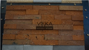 Slate & Quartzite Culture Stone Panel,Wall Panel,Ledge Stone,Veneer,Stacked Stone for Wall Cladding 60x15cm Retangle