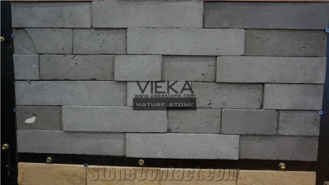 Slate & Quartzite Culture Stone Panel,Wall Panel,Ledge Stone,Veneer,Stacked Stone for Wall Cladding 60x15cm Retangle
