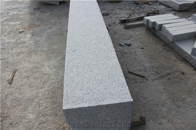 G341 Light Grey Granite Cheap Curbstones
