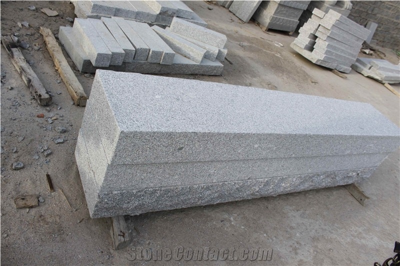 G341 Light Grey Granite Cheap Curbstones