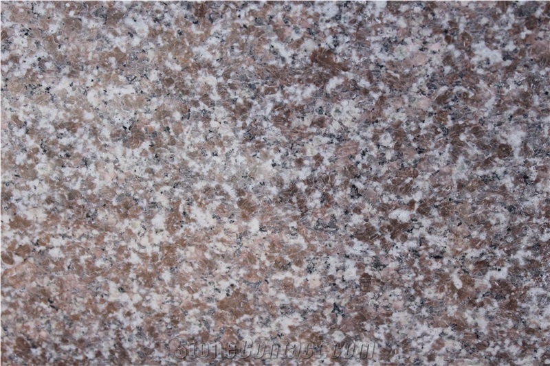G363 Red Granite, Slabs, Pink Tiles