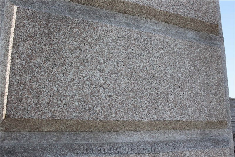 G363 Red Granite, Slabs, Pink Tiles