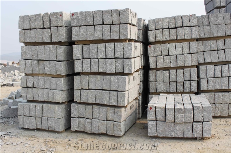 Light Grey Granite Curbstones, G3 Kerbstone