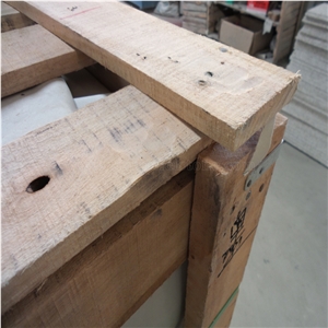 Oriental China White Marble Reception Countertop/Worktops
