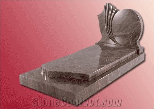 European Himalaya Blue Monuments Granite Tombstones