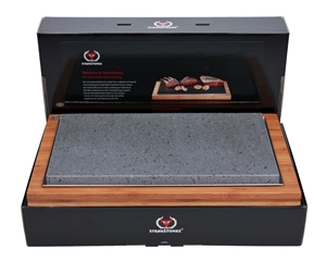 Lava Stone Steak Set, Sharing Steak Plate, Steak Stones, Lava Rock Cooking on a Hot Stone