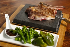 Stone Grill, Steak Stones and Basalt Stone Cooking, Sizzling Steak Plate Set, Steak Stones
