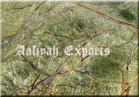 Rain Forest Green Marble Slabs & Tiles, India Green Marble