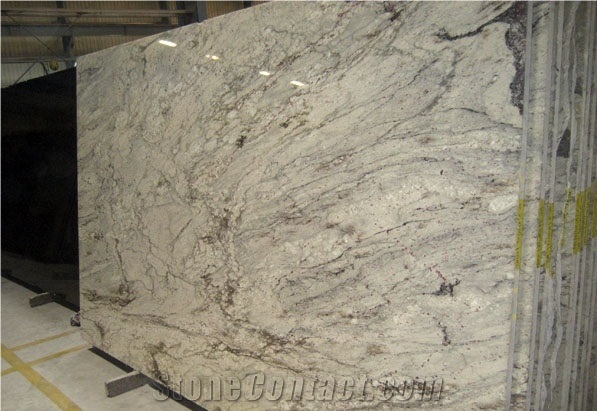 River White Granite Slabs, Tiles, Polished White Granite Floor Tiles, Wall Tiles