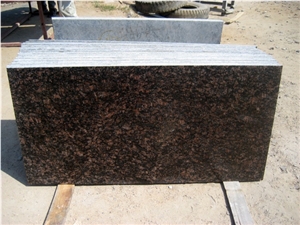 Tan Brown Granite Slabs, Tiles, Brown Polished Granite Floor Tiles, Wall Tiles India