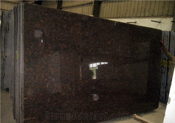 Tan Brown Granite Slabs, Tiles, Brown Polished Granite Floor Tiles, Wall Tiles India