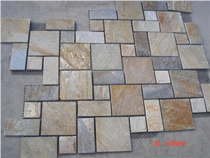 Oyster Flooring Slate Tiles, China Beige Slate