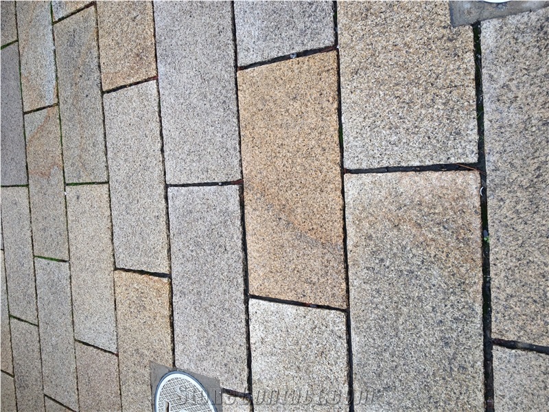 G302 Pavers Flamed Slabs & Tiles, China Grey Granite