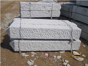 G341 Granite Bush Hammered Columns with Caps Garden & Palisade