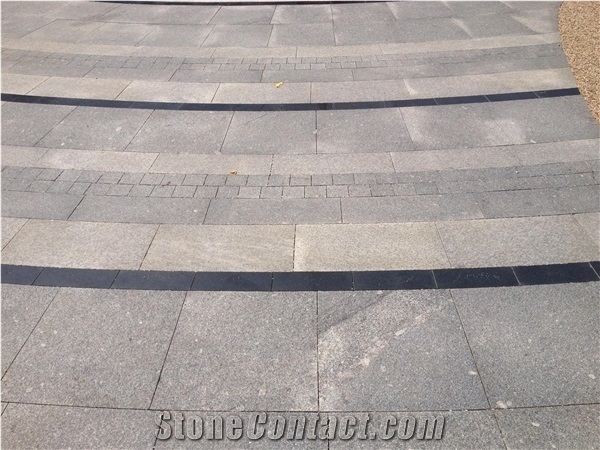 G341 Granite Flamed Pavers