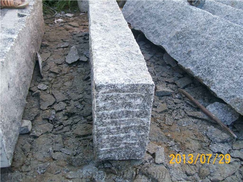 G341 Granite Kerbstones,Lowest Price Granite,Rough Picked