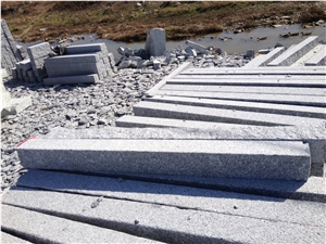 G341 Granite Palisade,Two Sides Pineappled and Two Sides Bush Hammered