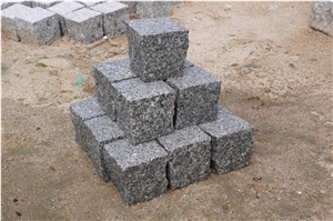 G341 Grey Granite Cube Stone & Pavers