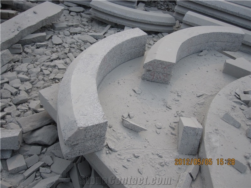 G341 Grey Granite Fine Packed/Flamed Favorable Price