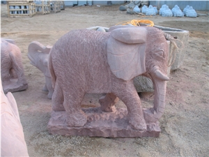 G341 Grey Granite Sculpture & Statue,High Quality