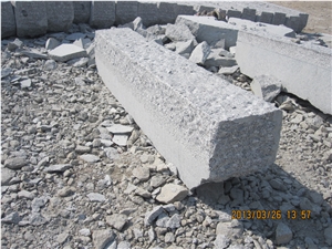 G341 Kerbstone Bush Hammered Low Price, Grey Granite Kerbs
