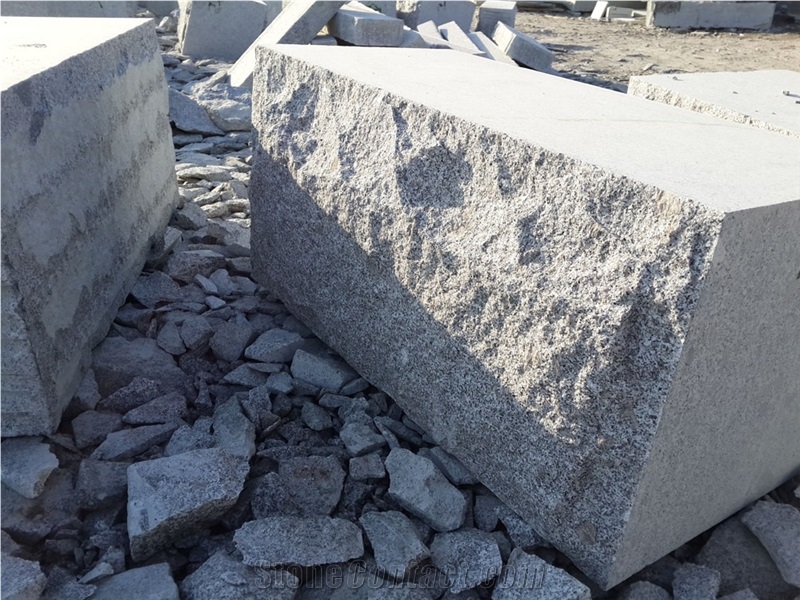 G341 Light Granite Mushroomed Wall Stone