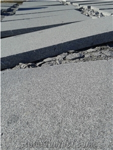 G341 Very Rough Picked Pavers, Grey Granite Cube Stone & Pavers