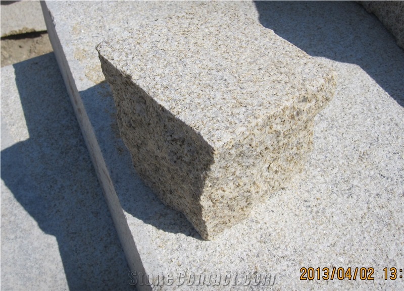 G354 Flamed Cubes, G354 Granite Cube Stone & Pavers