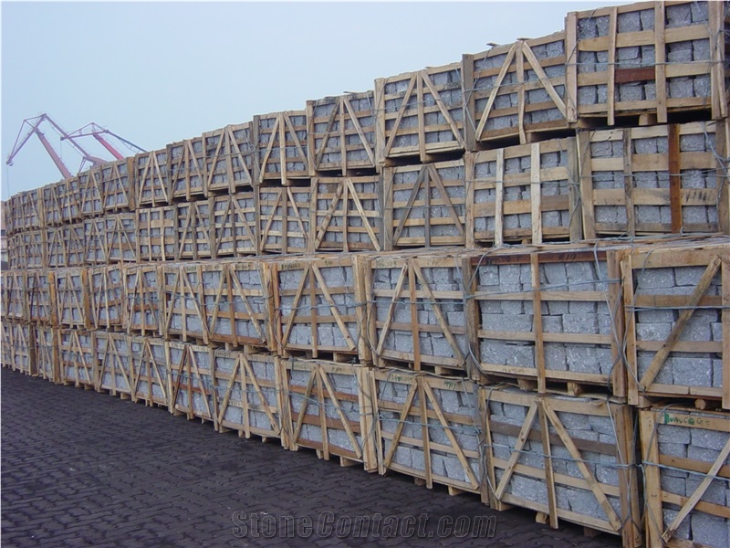 G375 Flamed Paving Cubes, G375 Granite Cube Stone & Pavers