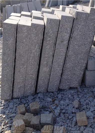 G603 Granite Similar Grey Pineappled Kerbstones