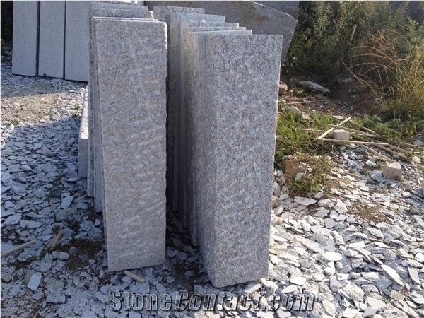 G603 Granite Similar Grey Pineappled Kerbstones