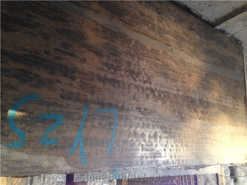 Golden Beach Slab, China Brown Granite