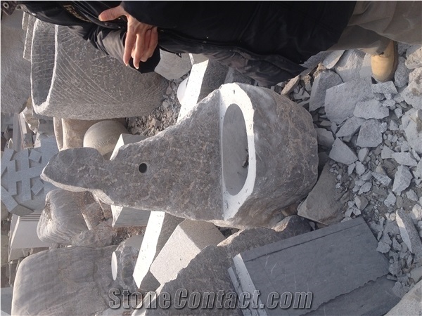Granite Fountains Garden, New G603 Grey Granite Fountain