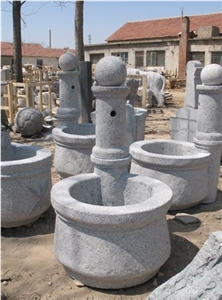 Granite Fountains Garden,New G603 Grey Granite Fountain