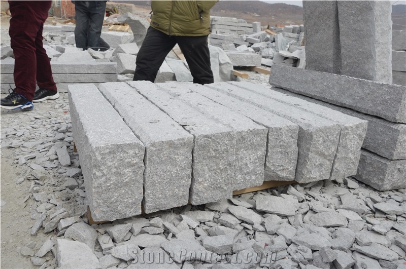 Granite Grey Natural Quality Kerbstones with Chamfer