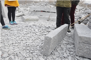 Granite Grey Natural Quality Kerbstones with Chamfer