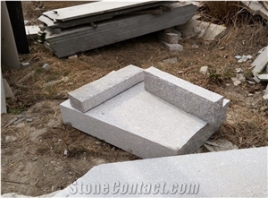 Kerbstone, Grey Granite Kerbs Bushhammered Kerbstone